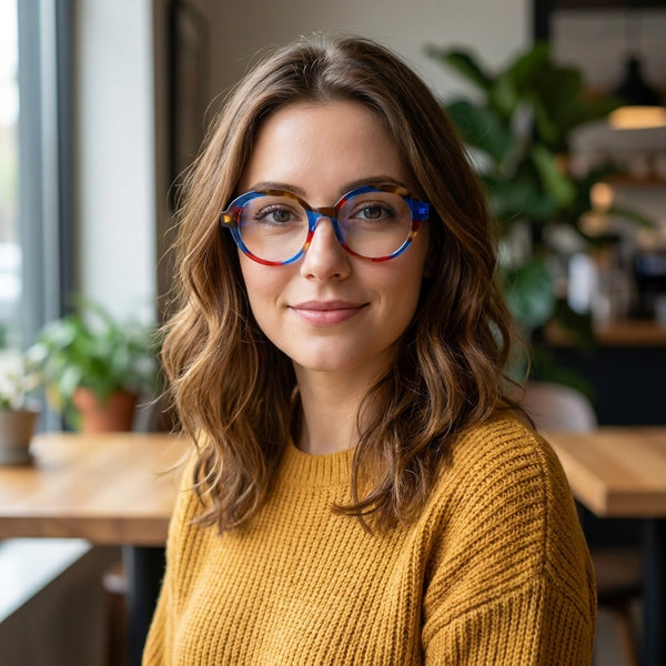 Round Glasses YN1121