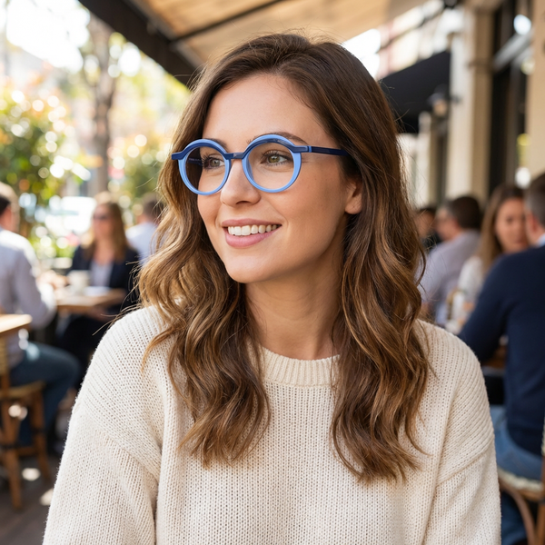 Round Glasses YN1113