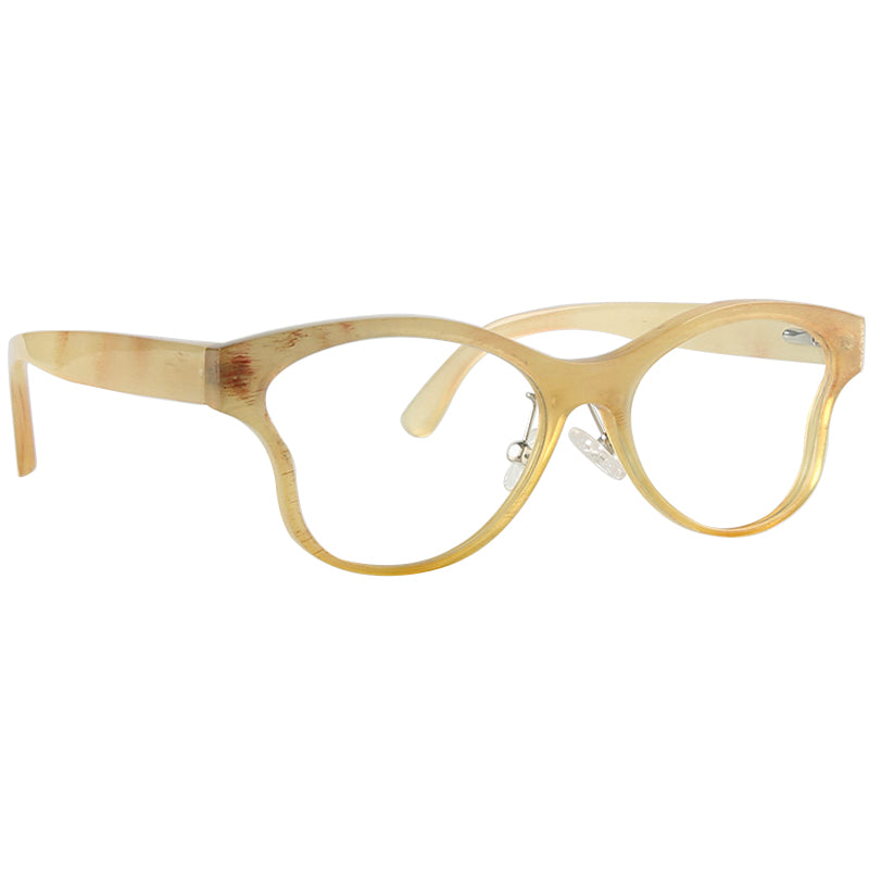 Buffalo Horn Cat-Eye Glasses NJ1154