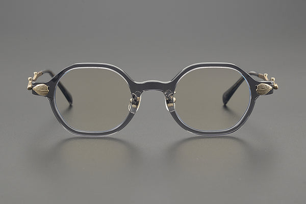 Geometric Glasses TG1240 - Wide Frames for Men with Larger Heads