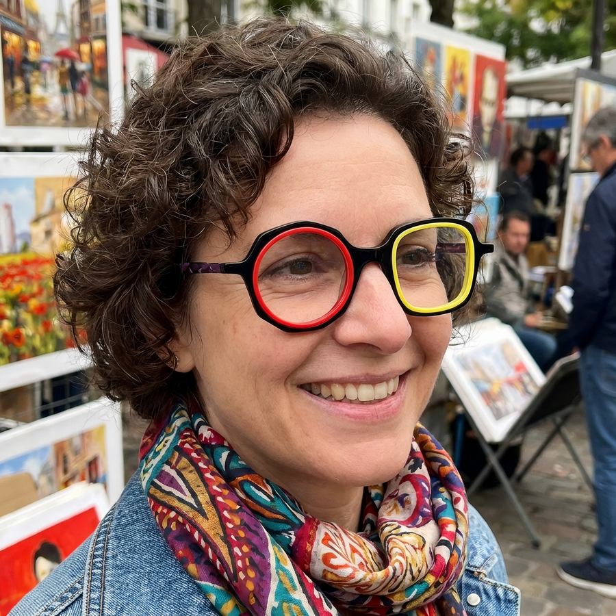 Geometric Glasses BR1483