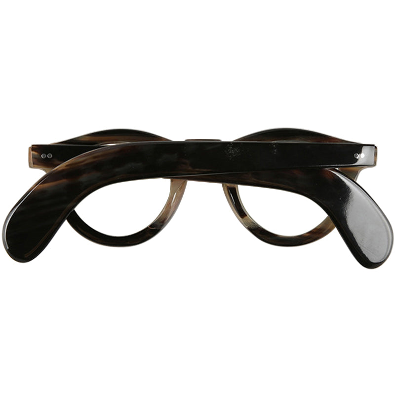 Buffalo Horn Round Glasses NJ1104