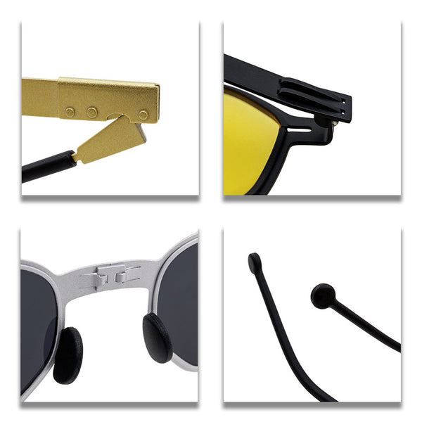 Foldable Geometric Sunglasses GCS1124