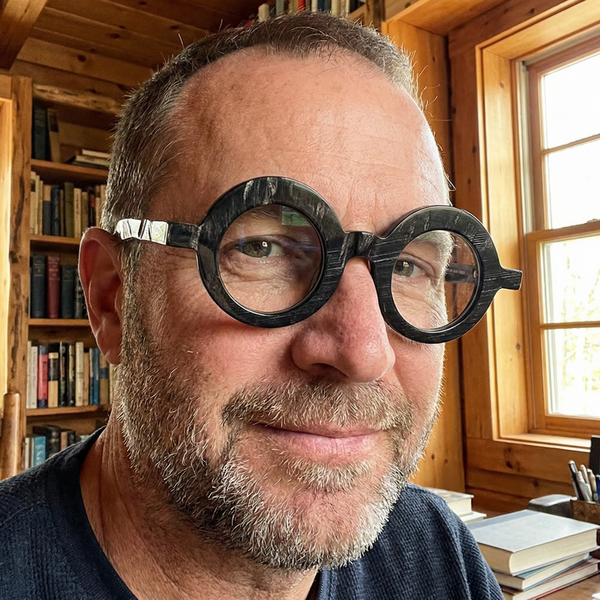Buffalo Horn Round Glasses NJ1070