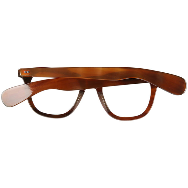 Buffalo Horn Square Glasses NJ1120