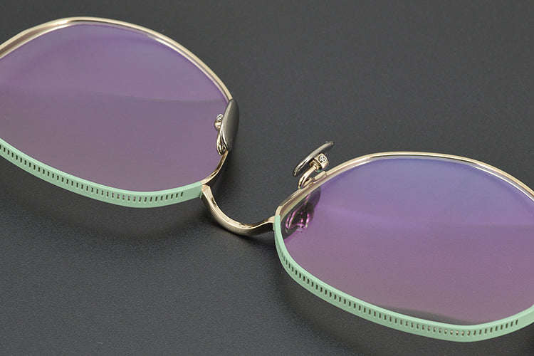 Geometric Glasses MW1262 - Wide Frames for Men with Larger Heads