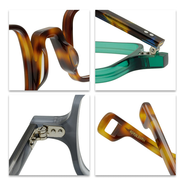 Square Glasses A2196