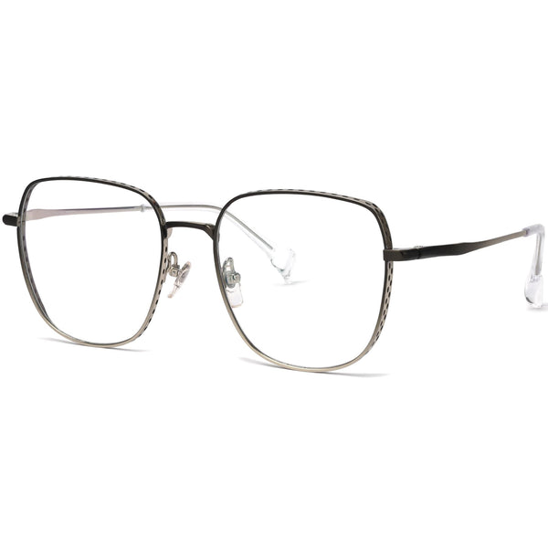 Square Glasses MW1417 - Wide Frames for Men with Larger Heads