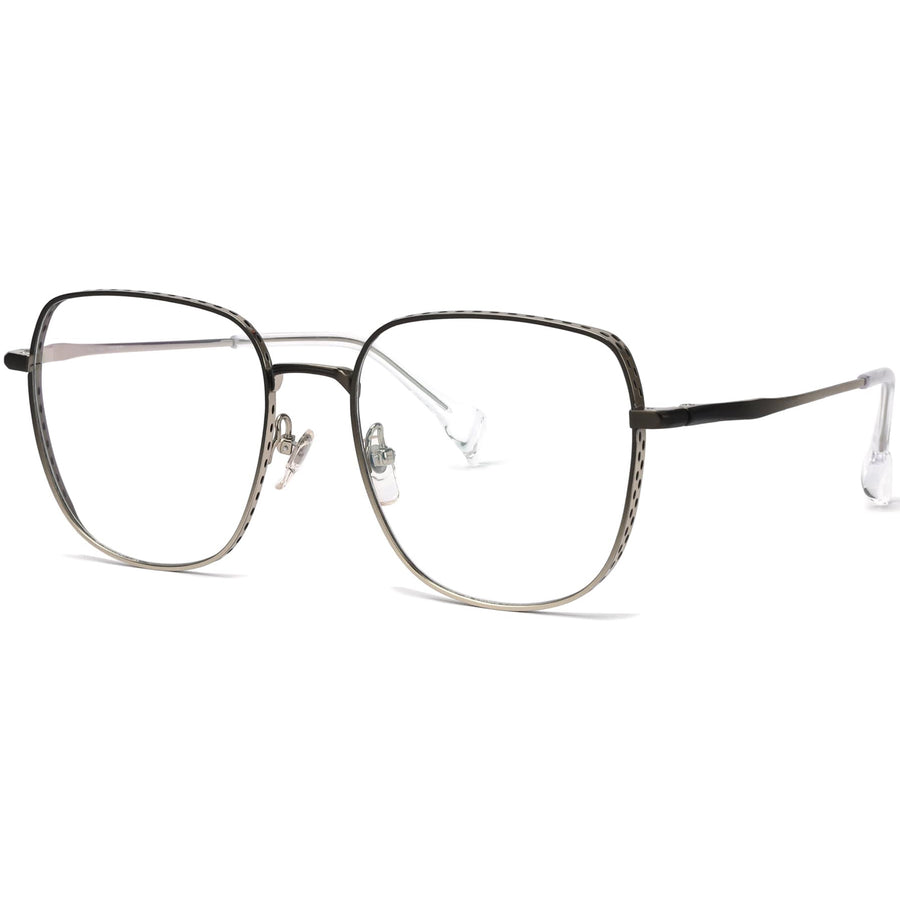 Square Glasses MW1417 - Wide Frames for Men with Larger Heads