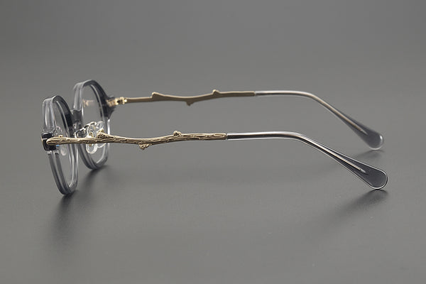 Geometric Glasses TG1240 - Wide Frames for Men with Larger Heads