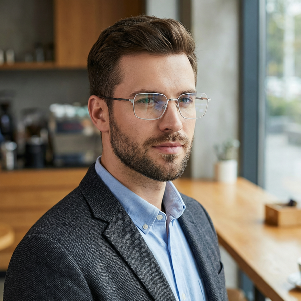 Square Glasses RV1045