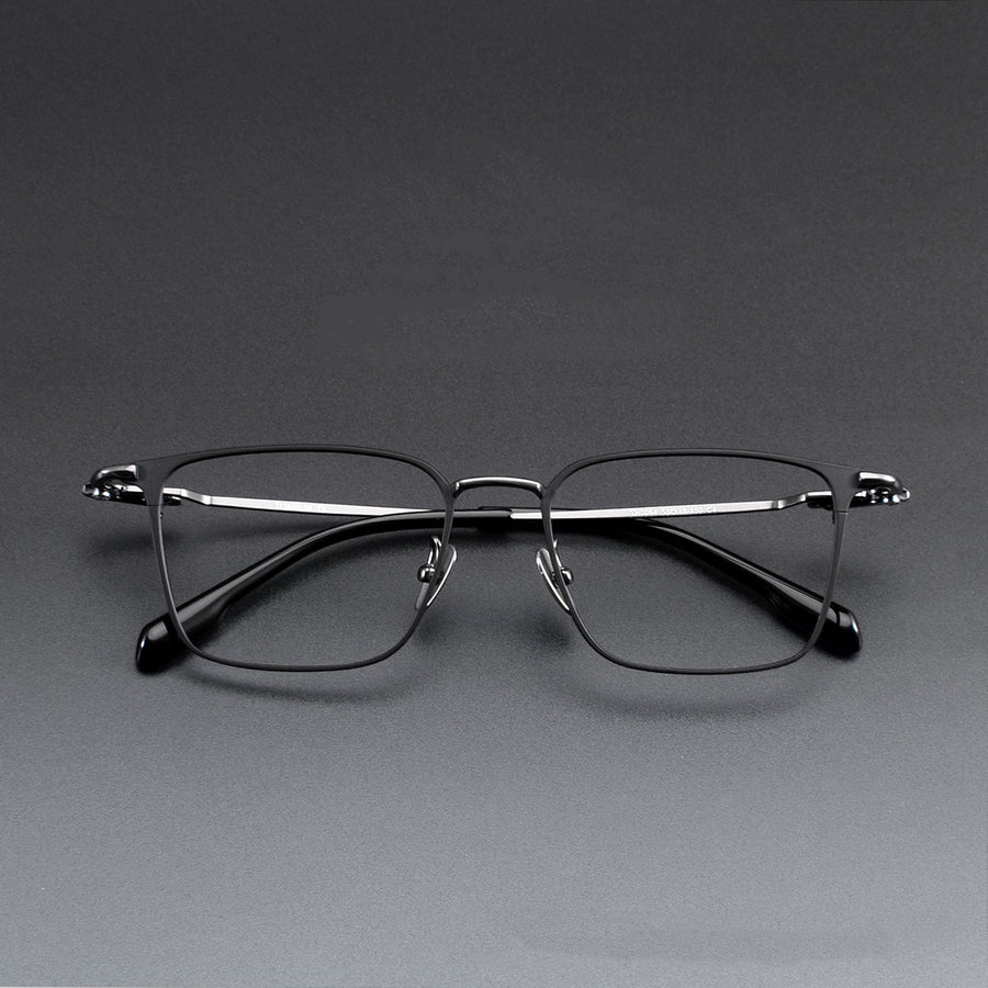 Square Glasses EF1095 - Wide Frames for Men with Larger Heads
