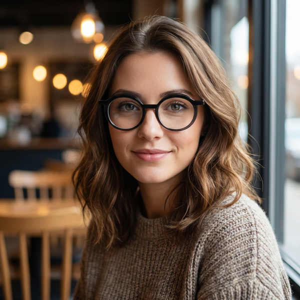 Round Glasses YN1113