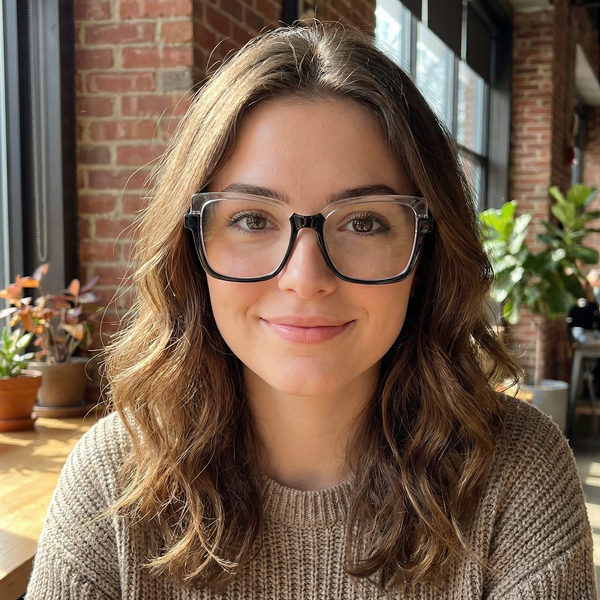 Square Glasses A2863