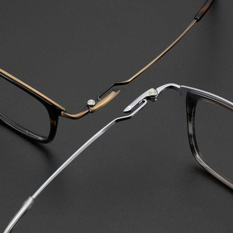 Square Glasses EF1096 - Wide Frames for Men with Larger Heads
