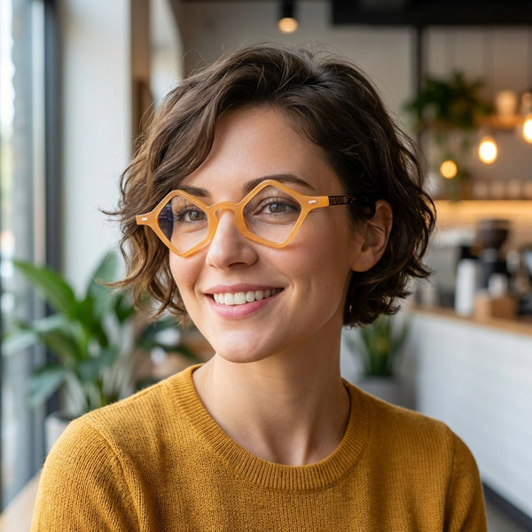 Geometric Glasses YN1092