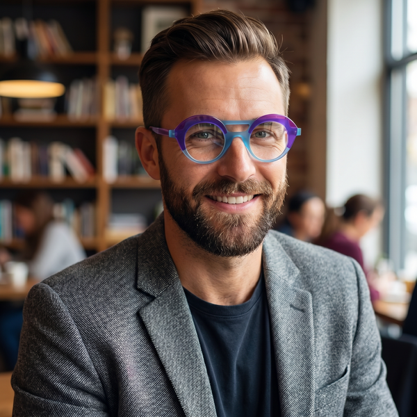 Round Glasses YN1110