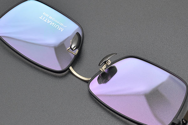 Rectangle Glasses EF1048 - Wide Frames for Men with Larger Heads