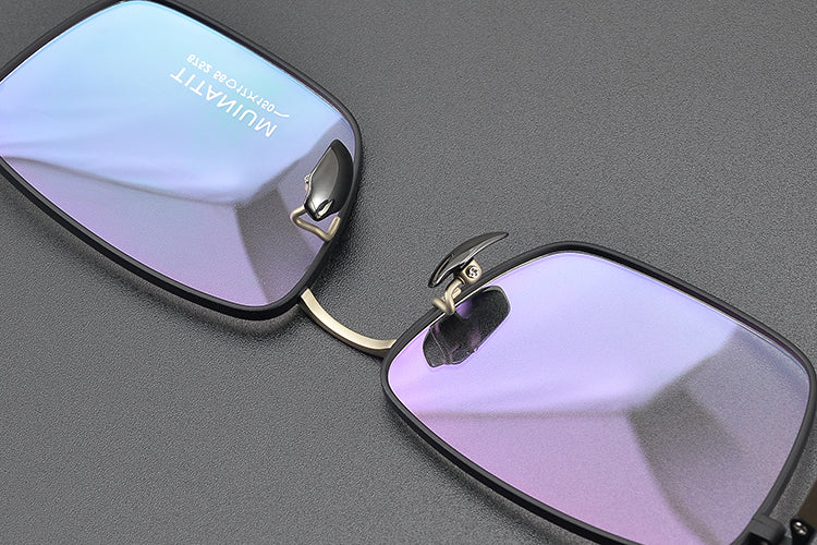 Rectangle Glasses EF1048 - Wide Frames for Men with Larger Heads