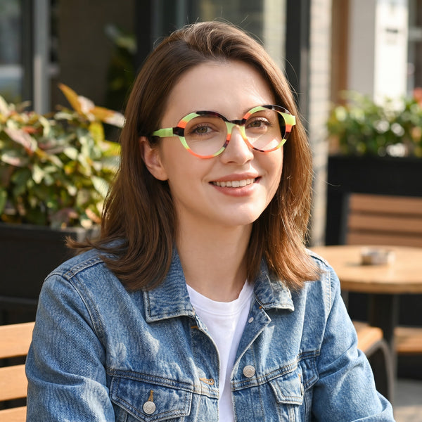 Round Glasses YN1121
