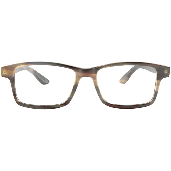 Buffalo Horn Rectangle Glasses NJ1047