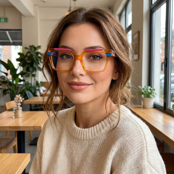 Square Glasses YN1124
