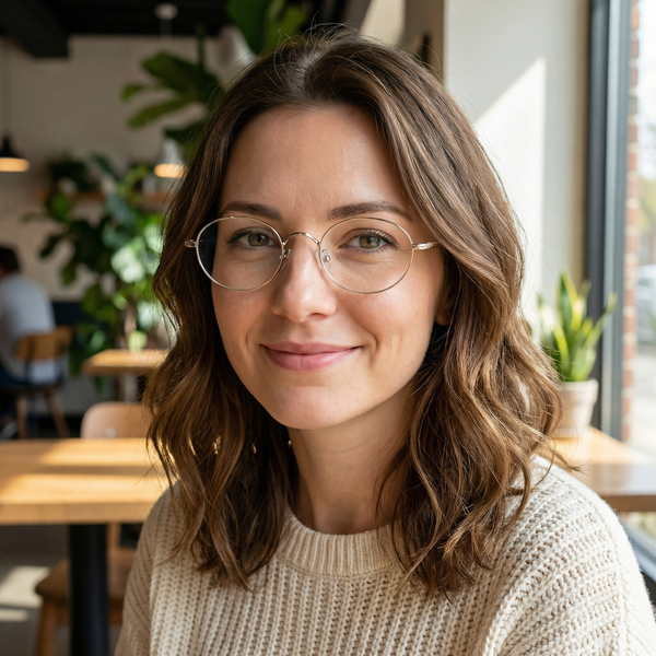 Oval Glasses A4191
