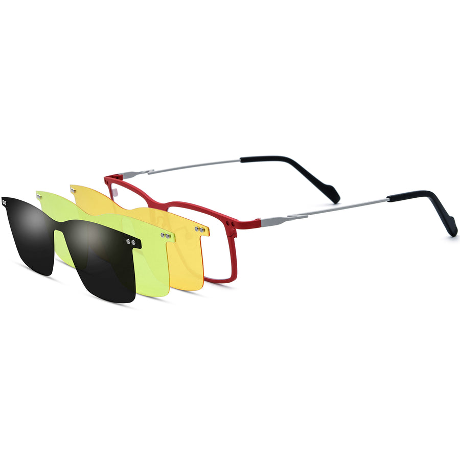 Rectangle Glasses BR1545