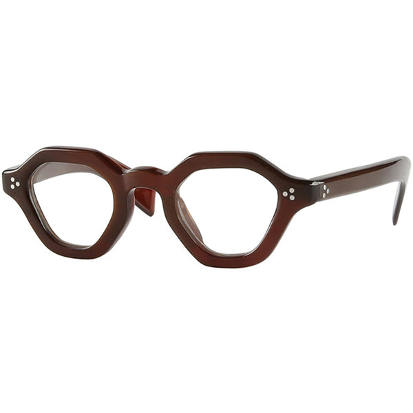 Buffalo Horn Geometric Glasses NJ1066