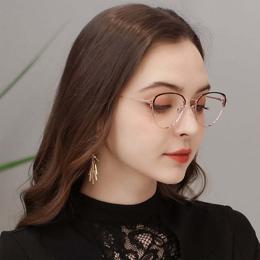 Cat-Eye Glasses O2766