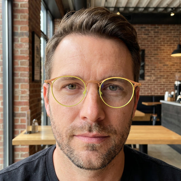 Round Glasses YN1125