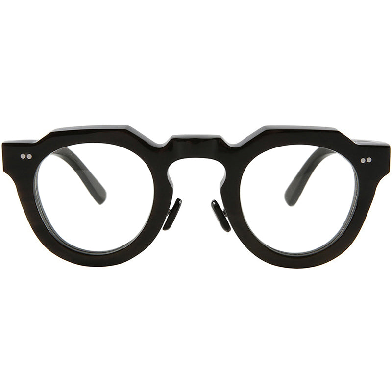 Buffalo Horn Round Glasses NJ1026