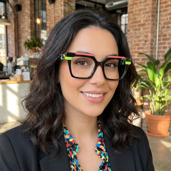 Square Glasses YN1124