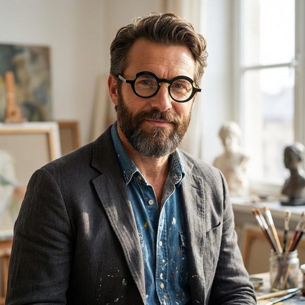 Round Glasses YN1114