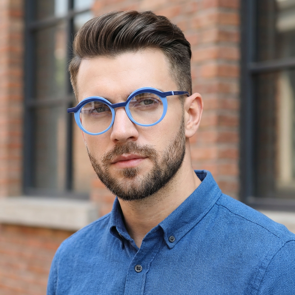 Round Glasses YN1113