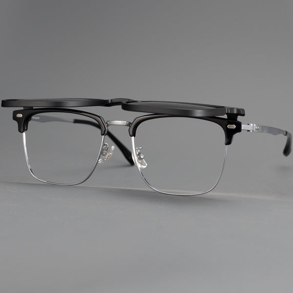 Browline Glasses EF1092 - Wide Frames for Men with Larger Heads