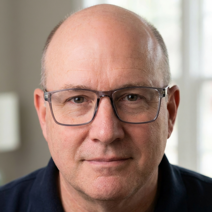 Rectangle Glasses A3918 - Wide Frames for Men with Larger Heads