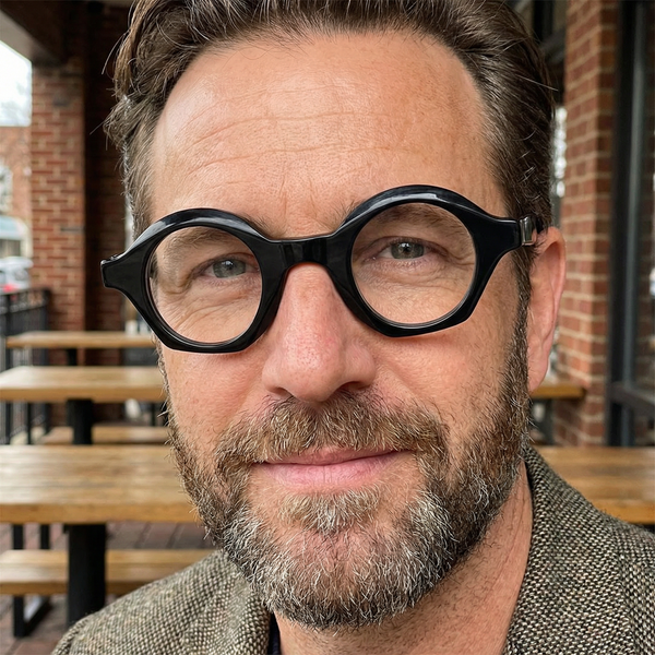 Buffalo Horn Round Glasses NJ1013
