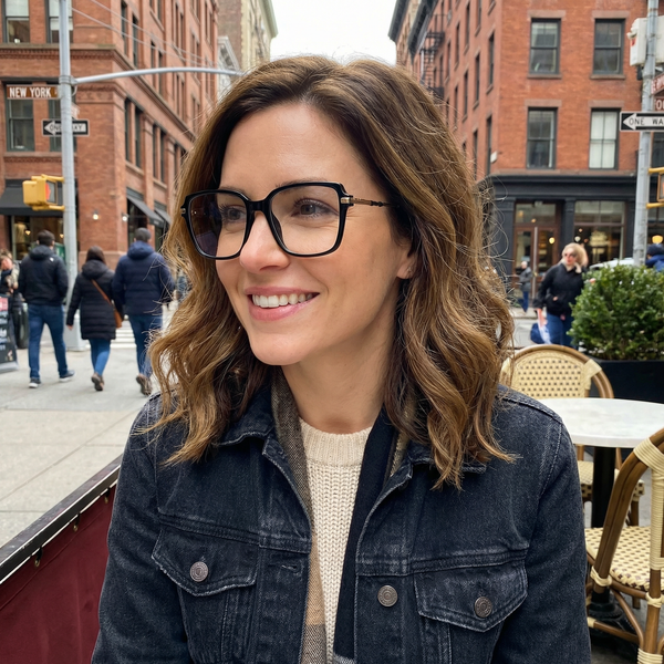 Square Glasses PF1011