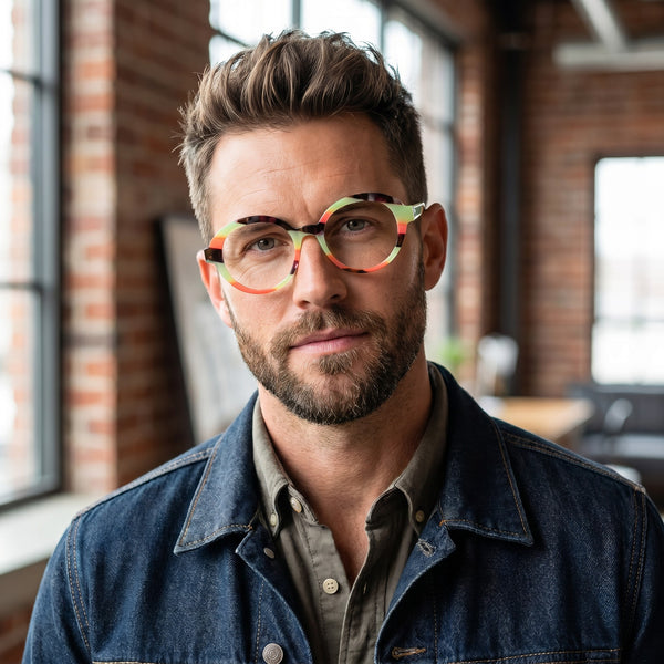 Round Glasses YN1121