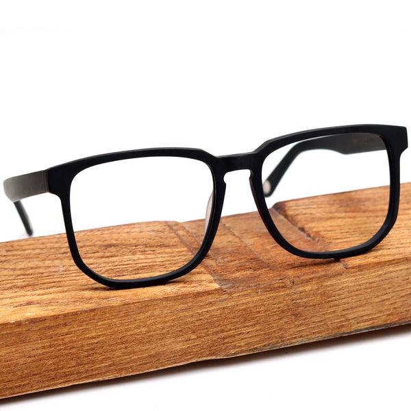 Square Glasses EF1068 - Wide Frames For Men With Larger Heads