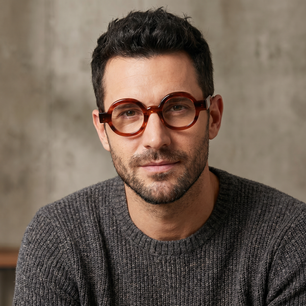 Round Glasses YN1112