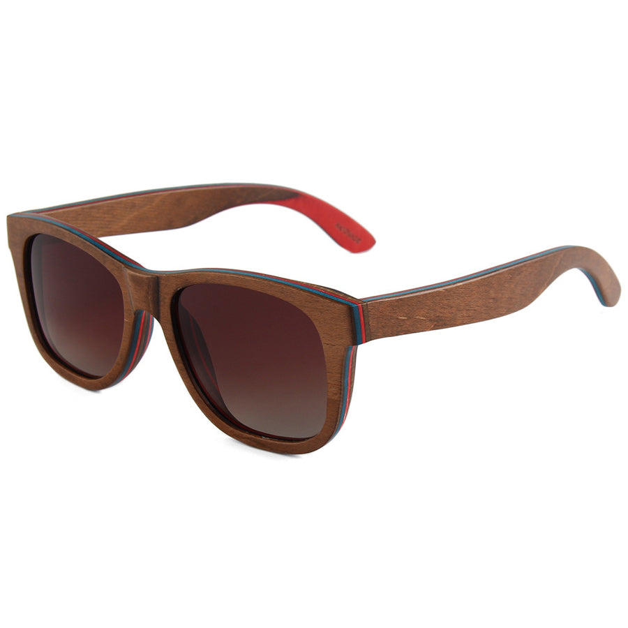 Wood Square Sunglasses S1067