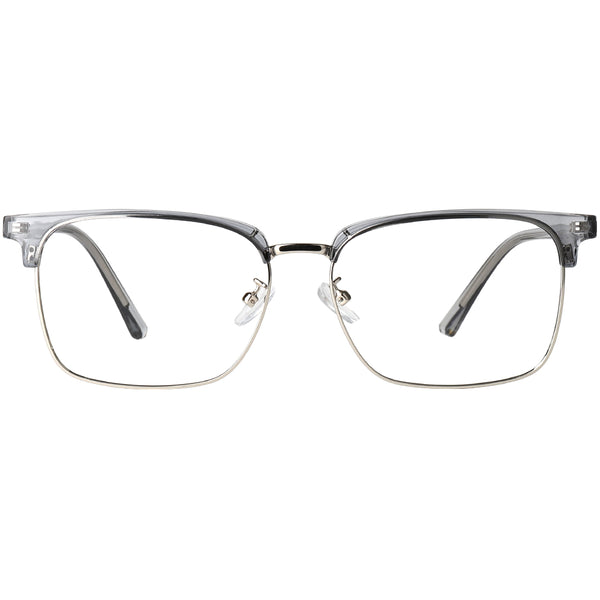 Browline Glasses EF1005 - Wide Frames for Men with Larger Heads