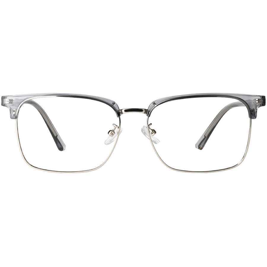 Browline Glasses EF1005 - Wide Frames for Men with Larger Heads