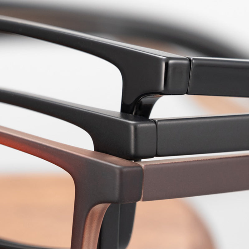 Rectangle Glasses A3920 - Wide Frames for Men with Larger Heads