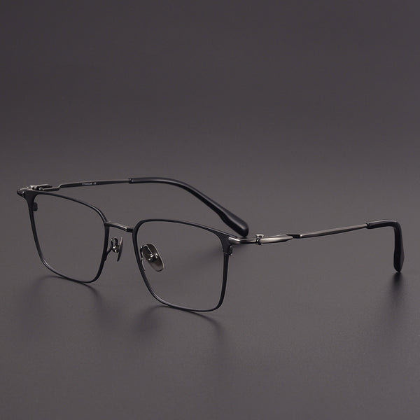 Square Glasses EF1095 - Wide Frames for Men with Larger Heads