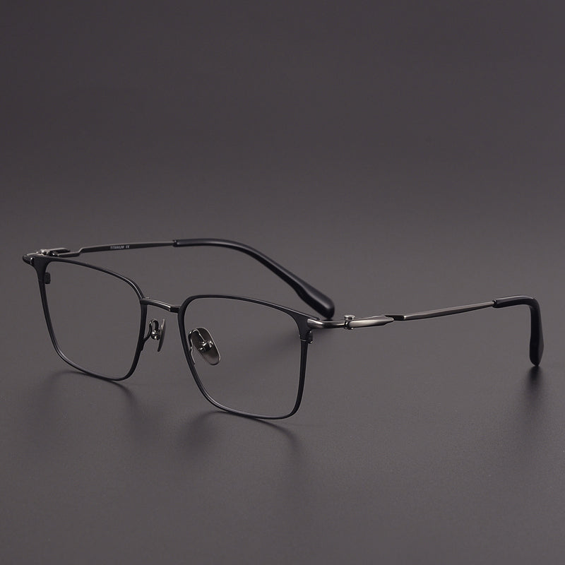 Square Glasses EF1095 - Wide Frames for Men with Larger Heads