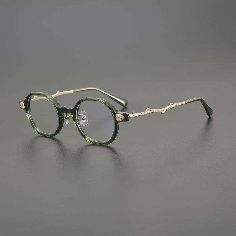 Geometric Glasses TG1240 - Wide Frames for Men with Larger Heads