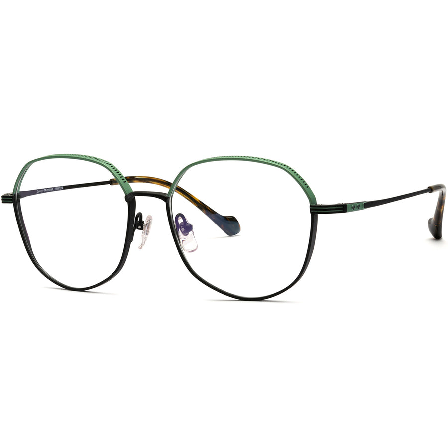 Geometric Glasses MW1262 - Wide Frames for Men with Larger Heads